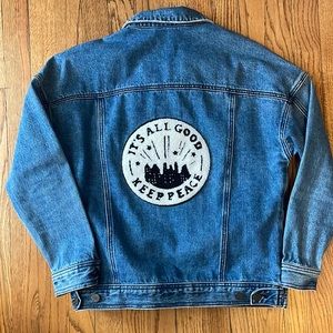 For the republic denim jacket